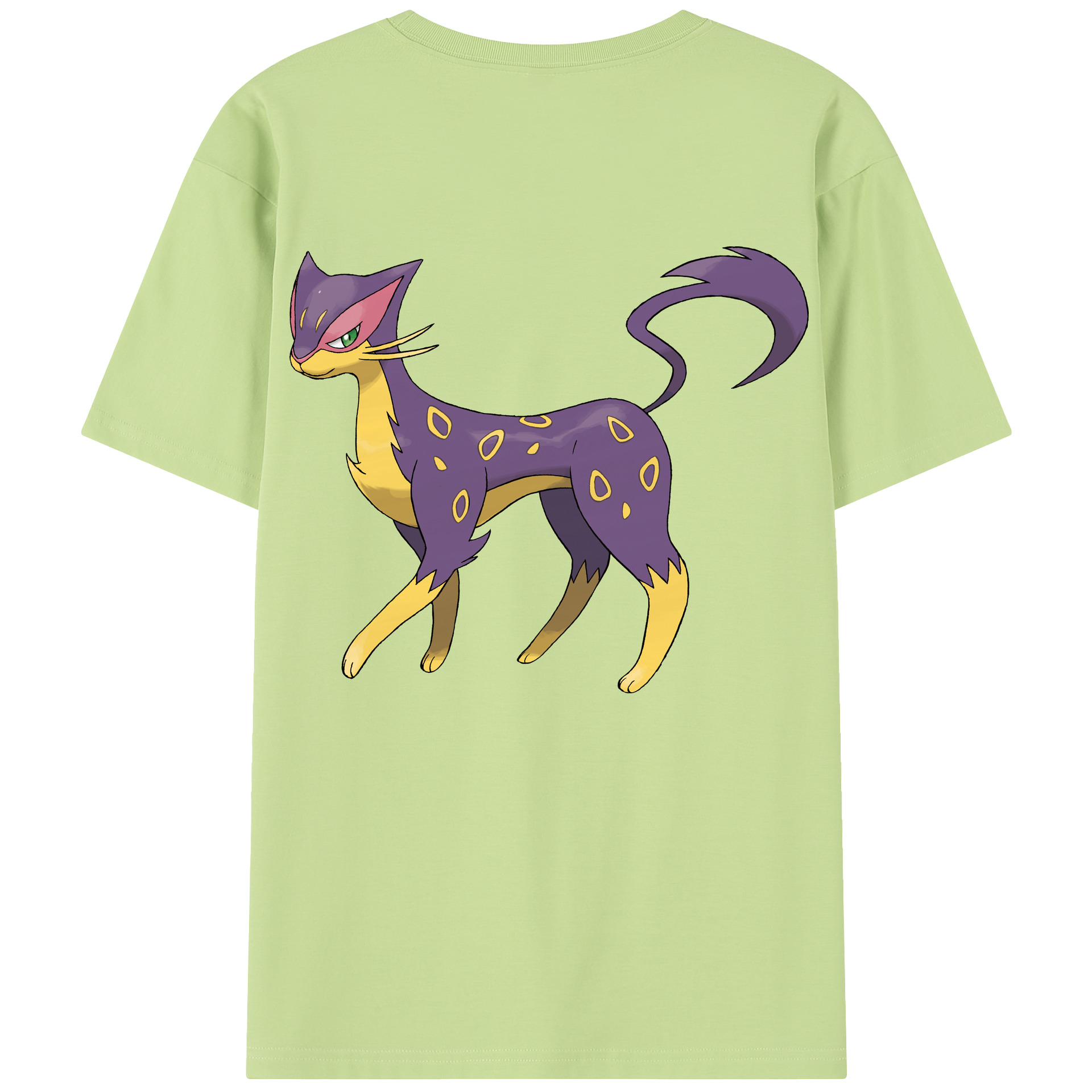（画像用） ポケットモンスター Pokémon 綿100％半袖Tシャツ（背面プリント）